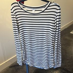 Old Navy Luxe long Sleeve Tunic Shirt size small